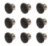 CLISPEED Hebillas Ajustables para Pantalones Vaqueros sin Clavos, 10 Unidades Desmontables, Ideales para Ajuste de Cintura en Jeans de Hombre