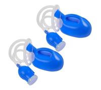 CLISPEED Orinal Masculino Reutilizable de Plástico Pe con Capacidad de 2000ml y Manguera, Urinario Portátil para Hombres Mayores Adecuado para Camping y Viajes