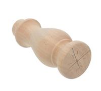 CLISPEED Pata de Mesa de Madera Maciza Estilo Europeo Forma Cilíndrica y Bordes Redondeados, Fácil Instalación DIY para Ambiente Rústico en Áreas Familiares