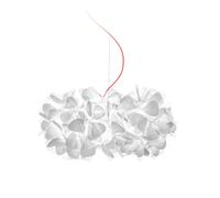Clizia Mama Non Mama Lámpara Colgante Blanco/ Hilo Rojo