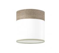 Abrila Cloe Blanco/Madera Gris - Pantalla 16 Cm