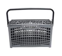 Cloimei Cesta para cubiertos para lavavajillas, soporte Universal para cubiertos, estante de almacenamiento de utensilios de gran capacidad con 7 compartimentos, Material ABS durad