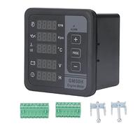Cloimei Controlador de grupo electrógeno diésel, medidor de motor de grupo electrógeno digital con piezas de montaje DC8-36V GM50H