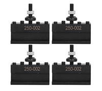 Cloimei Soportes de poste de herramientas, Hardware de cuña de perforación giratoria, accesorio CNC de acero de alta velocidad 250 002 para tienda de máquinas industriales, 4 Uds.