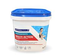 Cloro de piscina Astral Pool Multi acción 5Kg en pastillas :: Tabletas Multiacción 250gr.