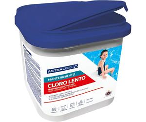 Cloro Lento en tabletas 250g AstralPool 5 KG