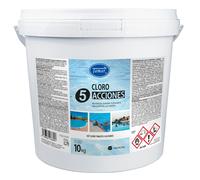 Cloro para piscina 5 acciones tabletas 200g 10kg tamar