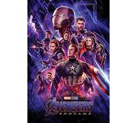 Close Up Póster Marvel Avengers: Endgame - Personajes [One Sheet] (61cm x 91,5cm) + 1 póster Sorpresa de Regalo