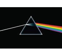 Close Up Póster Pink Floyd - The Dark Side of The Moon (91,5cm x 61cm) + 2 Marcos Negros para póster con suspención