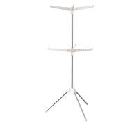 Clothes Drying Rack - 63 Inch Tripod Laundry Stand | Stainless Steel Folding Organíser - 1500g Sturdy anti-slip tripod drying rack, ideal for dryings clothes, towels, bed sheets, and indoor laundry