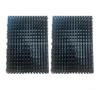 Cloudpower RCX26008 Cepillo de rodillo para Hayward para SharkVac para Tiger para Shark Robot Cleaner RC9740, RC9742 y RC9956CC Modelos Piezas de repuesto para limpiador de piscina (2 piezas)