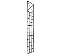 CLP Espaldera metálica de 200 cm de Altura Trigo, Soporte trepador Estable para Plantas trepadoras, para Montaje en Pared, de Estilo Moderno, Color:Bronce