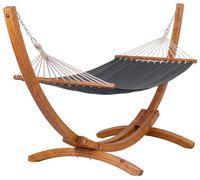 Hamaca herriman madera gris 118x318x122 cm
