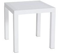 Mesa auxiliar ocean plástico blanco 45x45x45 cm