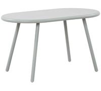 Mesa de centro velva plástico turquesa 45x80x45 cm