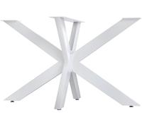 Patas de mesa hardwick metal blanco 68x120x71 cm