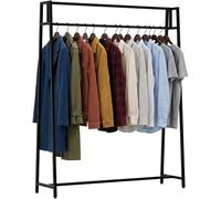 Perchero ingar metal negro 35x120x150 cm
