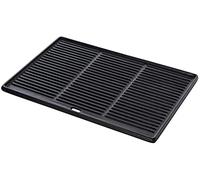 CLP Plancha de Hierro Fundido esmaltado I Plancha Reversible para Barbacoa de Gas, Barbacoa de carbón y Barbacoa eléctrica, Color:Antracita, Tamaño:48.5x32 cm