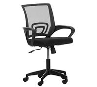 Silla de oficina auburn con funda de malla 84x62x50 cm