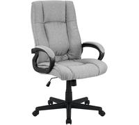 Silla de oficina xl sparta tapizado en tela 106x66x70 cm