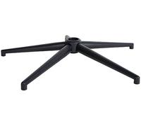 CLP Soporte para Silla De Oficina Metálico I Base Universal En Forma De Cruz Cuadrado I Pie para Sillas Giratorias Color:Negro;Tamaño:70 cm