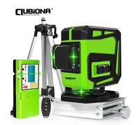 CLUBIONA-Nivel láser cruzado de haz verde, herramienta de decoración de construcción autonivelante con Control remoto, rotación de 12/16 líneas, 360 IE12C H15-14