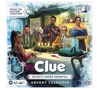 Clue Advent Calendar: Secrets Under Snowfall 24 Days Famil (Importación USA)