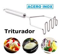 CM Triturador De Patatas Acero Inoxidable Resistente - Machacador De Verduras Prensa Para Puré - Cortador De Metal Multiusos