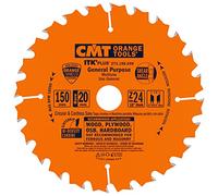 CMT Orange Tools Hoja circular 271.150.24H itk-plus para corte largo y travesera vena Naranja