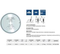 CMT Orange Tools Sierra circular 216-30-2,8 Z-64 para madera