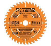 CMT Orange Tools Sierra circular 272.160.40H ITK-Plus® espesor ultra-delgado contra veta