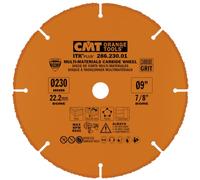 CMT Orange Tools 286.230.01 - Disco de Corte Multimaterial HW-GRIT D=230 B=22.23