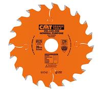 CMT ORANGE TOOLS 291.125.20H Sierra circular para cortes transversales en máquinas portátiles