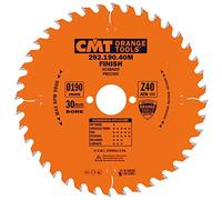CMT ORANGE TOOLS 292.190.40M Sierra Circular 190x2.6x30 z 40 ATB 15 Grados