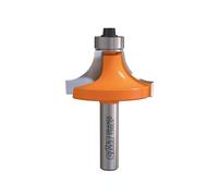 CMT ORANGE TOOLS 938.380.11 Fresa r.concavo con rodam. hm s 8 d 38.1 r 12.7, 5 V, Grigio/Arancio