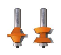 CMT Orange Tools 955.510.11 - Juego de fresas para juntas en v s 12 d 40x25.4 con rodam.