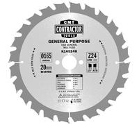 CMT ORANGE TOOLS K16524H - SIERRA CIRCULAR USO GENERAL 165x1.7/1.1x20 Z24