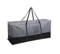 CNANRNANC Bolsa grande de almacenamiento para árbol de Navidad de 122 x 56 cm, contenedor de corona 600D, organizador de decoración navideña resistente a la intemperie con asas resistentes para