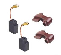 CNANRNANC Brazos profesionales del cepillo del carbón fijados 648743-00 con los titulares para la amoladora angular DeWalt D28115 D28140 D28144 piezas de la herramienta eléctrica