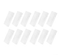 CNANRNANC Cubiertas de agujero de panel eléctrico ABS blanco para caja de distribución, protectores de ranura modulares para Legrand Hager para SCHNEIDER, fácil instalación de clip, paquete de 24 (24