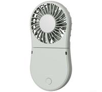 CNANRNANC Ventilador Plegable con Hielo 4 Niveles USB Portátil(Ice pack version Green)