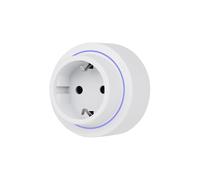 CNBINGO Adaptador de enchufe para regleta eléctrica, modular giratorio, color blanco, enchufe múltiple para cocina, oficina, taller