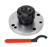 CNC Collet Chuck ER32 Colleta de acero de carbono de alta precisión Colleta con llave para las máquinas de molienda de torno de 100 mm de diámetro