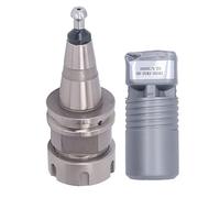 CNC Lathe Collet Chuck Holder | 30000 RPM Oxidation Protected & Consistent Mill Tool | Replacement for Machine Parts/Woodworking/Textile Equipment | Metal Coated 20CrMnTi