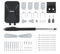 CO-Z Motor para Puerta Batiente, 300KG, Kit Completo con 2 Mandos a Distancia y Llave de Liberación, Motor Abatible Automático