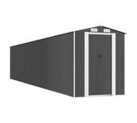 Cobertizo De Jardín Acero Galvanizado Antracita 192x1021x223 Cm Vidaxl