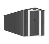 Cobertizo De Jardín Acero Galvanizado Antracita 192x772x223 Cm Vidaxl