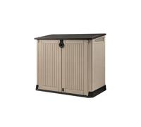 Cobertizo de jardín sio mio 880 litros beige con tapa marrón