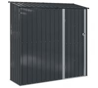 Cobertizos De Jardín Antracita 203,5 X 73 X 200 Cm Metal Vidaxl