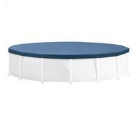 Cobertor Piscina Desmontable Intex para Metal y Prism Frame 305x305x25 Cm, Azul Marino